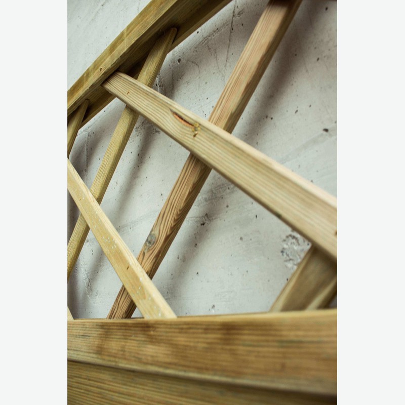 Cremona - pannello salvavista in legno - dettaglio