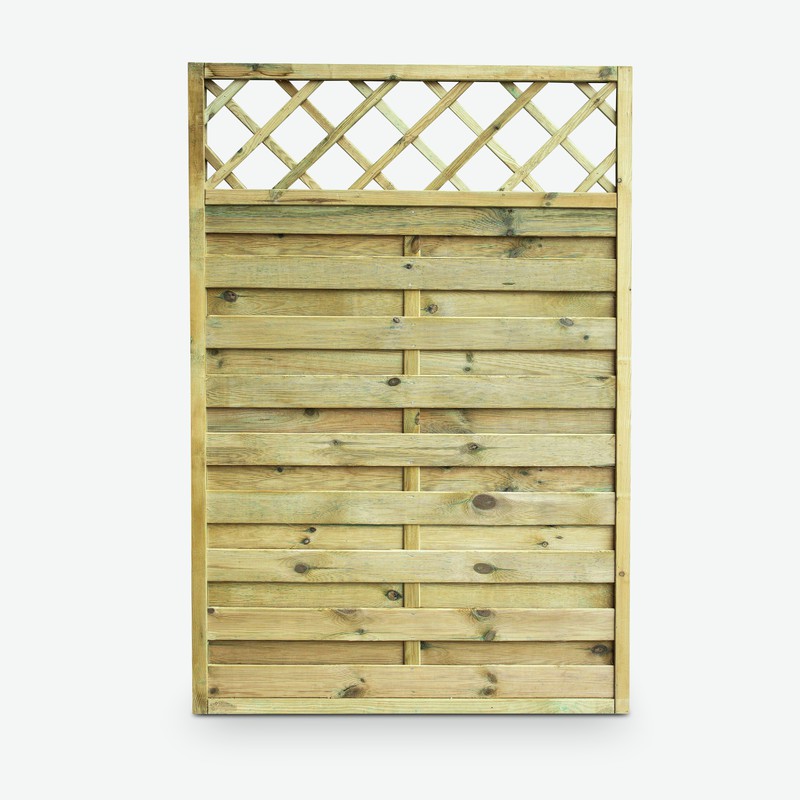 Cremona - Sichtschutzwand aus Holz - freigestellt