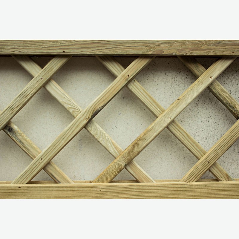 Cremona - Sichtschutzwand aus Holz - Detail Cremona - Sichtschutzwand aus Holz - Detail
