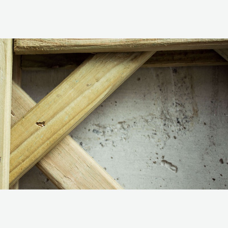 Cremona - Sichtschutzwand aus Holz - Detail Cremona - Sichtschutzwand aus Holz - Detail