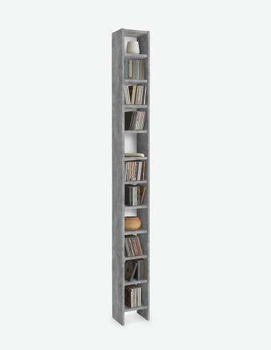Duno - Scaffale in lego truciolato con 11 ripiani, ideale per ufficio e soggiorno Duno - Scaffale in lego truciolato con 11 ripiani, ideale per ufficio e soggiorno