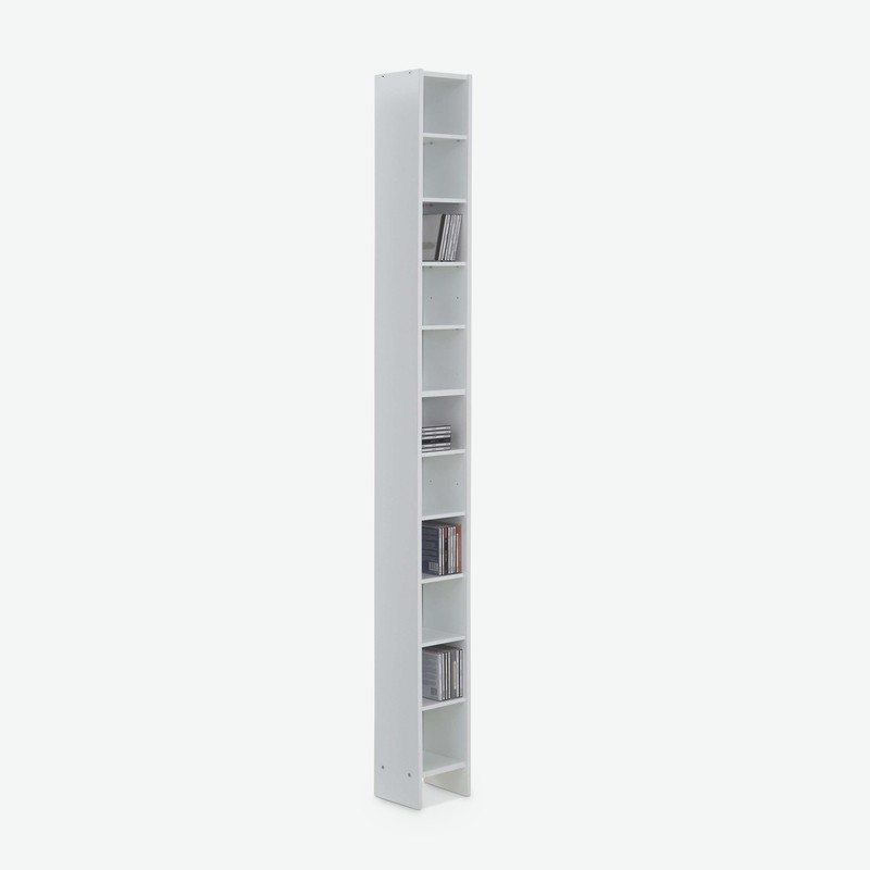 Duno - Regal mit 11 Einlegeböden, ideal für Wohnzimmer oder Büro