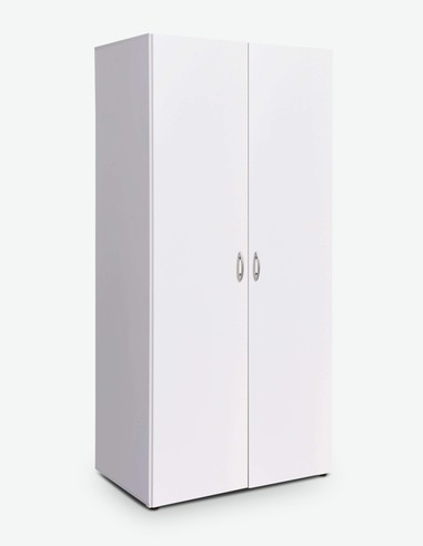 Balu 2 - Kleiderschrank weiß, 2 Türen Balu 2 - Kleiderschrank weiß, 2 Türen