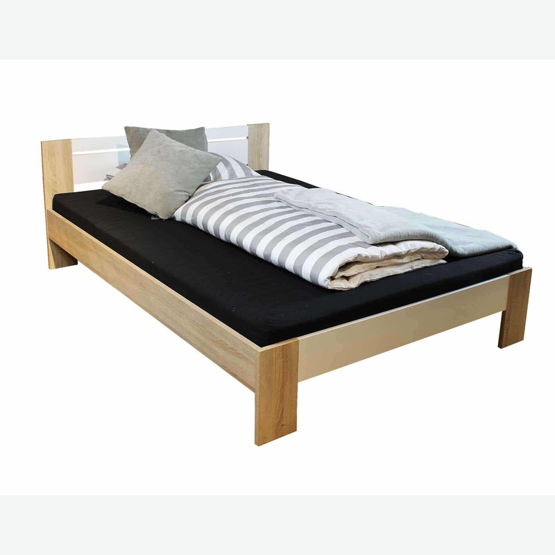 Pinto - französisches Bett komkplett - Matratze und Rollrost inklusive 