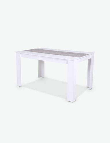 Bandulo XL 1 Piano Tavolo Disponibile in Diversi Colori AVANTI TRENDSTORE Tavolo da Bar in Legno Laminato di Colore Bianco Dimensioni Lap 70x109x70 cm Bianco 