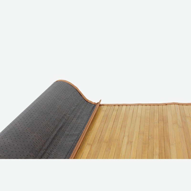 Dana - Bambusteppich - Farbe verkohlt - in verschiedene größen - Detail