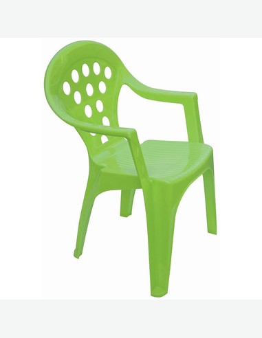 Bitti - Sedia singola in plastica sintetica per bambini, colori misti Bitti - Sedia singola in plastica sintetica per bambini, colori misti