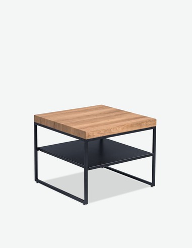 Visto - Couchtisch aus Metall und Eiche Dekor Visto - Couchtisch aus Metall und Eiche Dekor