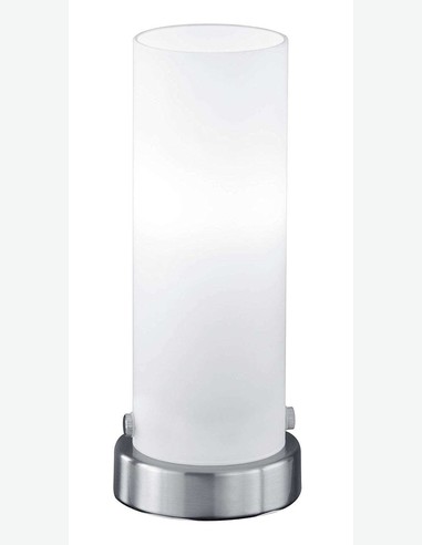 Estelle - Touch LED-Tischleuchte aus mattem Nickelstahl Estelle - Touch LED-Tischleuchte aus mattem Nickelstahl