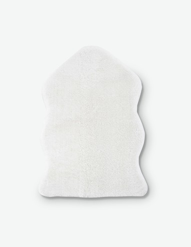 Lisa - Tappeto in pelliccia sintetica, disponibile in 2 colorazioni diverse