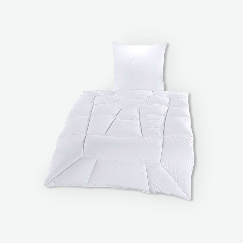 Aloe Vera - Weiße Mikrofaser Decke, ideal für deinen Bett