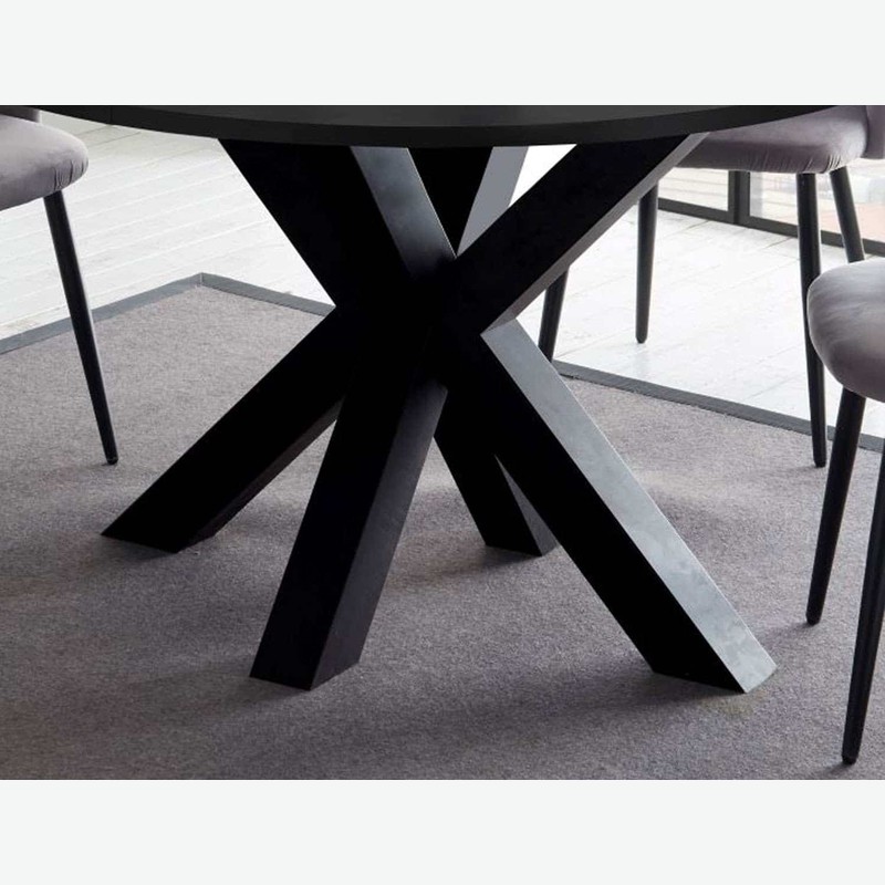 Mystic - Base del tavolo MYSTIC, realizzato in acciaio nel colore antracite