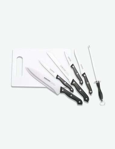 Brillant - Set di coltelli, 7 pezzi e tagliere Brillant - Set di coltelli, 7 pezzi e tagliere