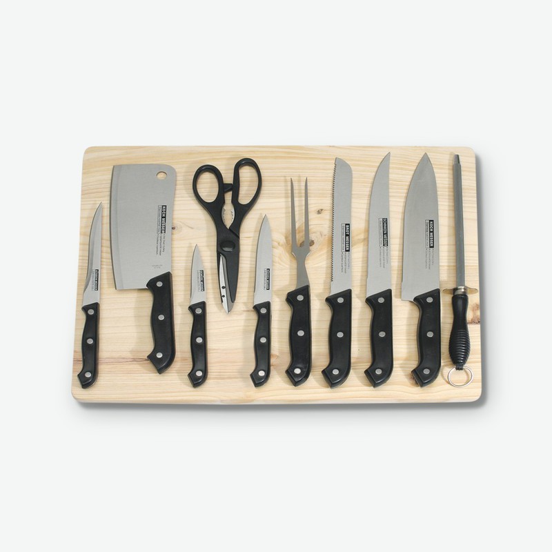 Tomato - Messerset, 11-teilig inkl. Schneidebrett Tomato - Messerset, 11-teilig inkl. Schneidebrett