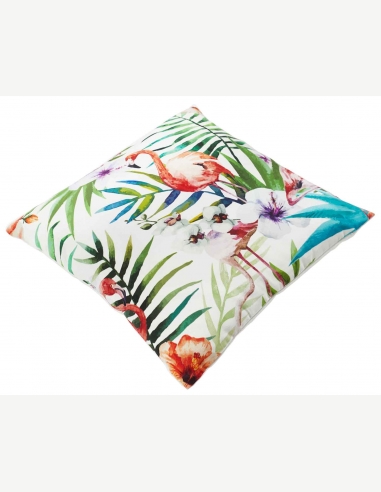 Sedia Sospesa Avanti Trendstore Binto - Acciaio Con Cuscini Beige, Per Giardino E Terrazzo