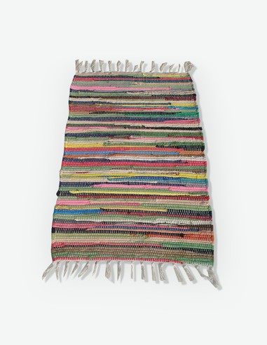 Chindi - Teppich, bunt, in verschiedenen Größen und Materialien Chindi - Teppich, bunt, in verschiedenen Größen und Materialien