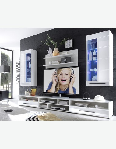 Alima pareti attrezzate e mobili tv avantishop Parete tv attrezzata