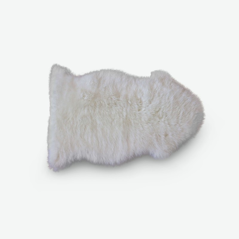 Heide - Pelle d'agnello, bianco naturale Heide - Pelle d'agnello, bianco naturale